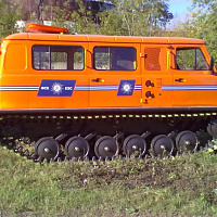 Uzola ZVM-2411 caterpillar snowmobile with link tracks, фото 15