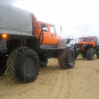 Siver ZVM-39082 4x4 wheeled snow and swamp-going vehicle on agricultural tires, фото 13