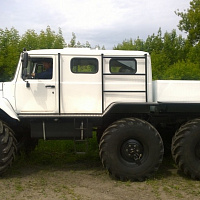Siver ZVM-39081 6x6 wheeled snow and swamp-going vehicle on agricultural tires, фото 3
