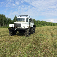 Siver ZVM-39081 6x6 wheeled snow and swamp-going vehicle on agricultural tires, фото 1