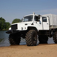 Siver ZVM-39081 4x4 wheeled snow and swamp-going vehicle on agricultural tires, фото 13