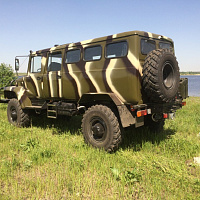 Siver ZVM-39081 4x4 wheeled snow and swamp-going vehicle on agricultural tires, фото 9