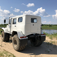 Veya ZVM-39083 4x4 wheeled snow and swamp-going vehicle / all-terrain vehicle with low pressure tires, фото 11