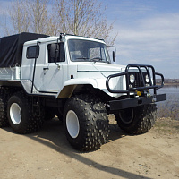 Veya ZVM-39083 6x6 wheeled snow and swamp-going vehicle / all-terrain vehicle with low pressure tires, фото 2