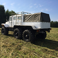 Siver ZVM-39081 6x6 wheeled snow and swamp-going vehicle on agricultural tires, фото 2