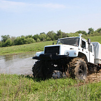 Siver ZVM-39081 4x4 wheeled snow and swamp-going vehicle on agricultural tires, фото 12