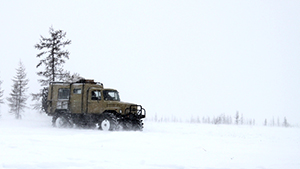 Wheeled snow and swamp-going vehicles SIVER