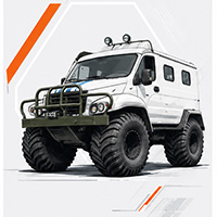 Колесные снегоболотоходы ВЕЯ