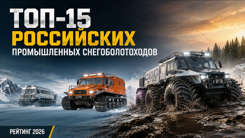 Рейтинг снегоболотоходов в России - 2026