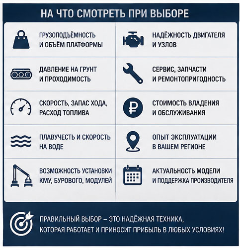 Рейтинг снегоболотоходов в России - 2026