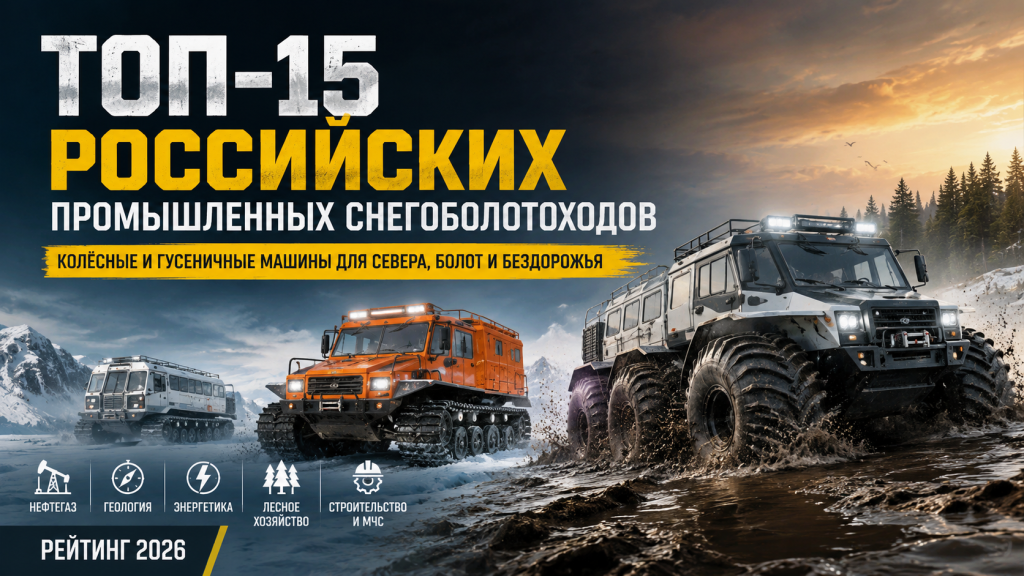 Рейтинг снегоболотоходов в России - 2026 Рейтинг снегоболотоходов в России - 2026