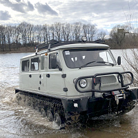 Узола ЗВМ-2411 гусеничный снегоболотоход особо легкого класса