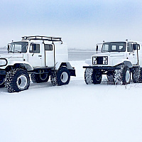 Вея ЗВМ-39083 4х4, 6х6 на шинах 1650 колесный снегоболотоход