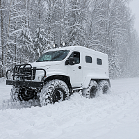 Монголия: колесный снегоболотоход ЗВМ-39086 ВЕЯ 6х6 (год выпуска: 2019 г.)