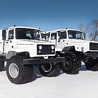 ЗВМ-39083 "Вея" 4х4 колесный снегоболотоход / вездеход