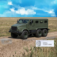 Вея ЗВМ-39083 6х6 колесный снегоболотоход / вездеход