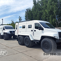 ЗВМ-39083 "Вея" (6x6) колесный снегоболотоход ООО ЗВМ